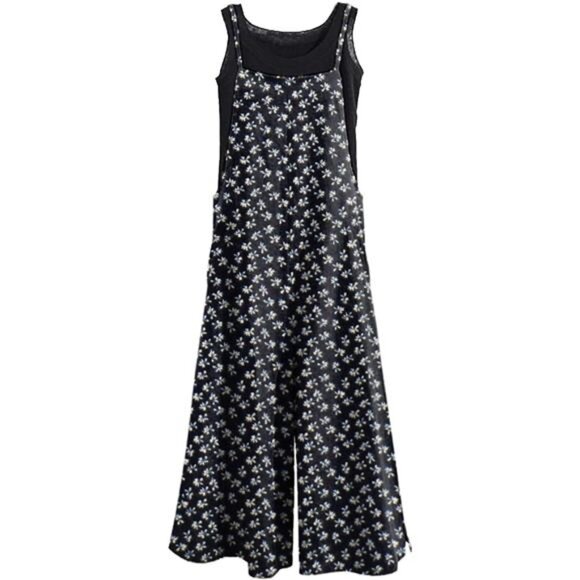 Women's Casual Loose Long Jumpsuits Jumpsuits-320 - Picture 1 of 4